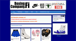 Desktop Screenshot of boxingcompany.fi